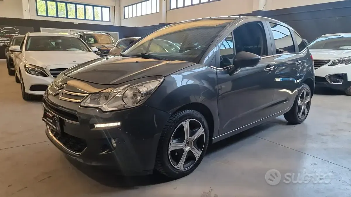 Usata Citroën C3 Exclusive 82 CV (60 kW) 2016 Grigio Berlina