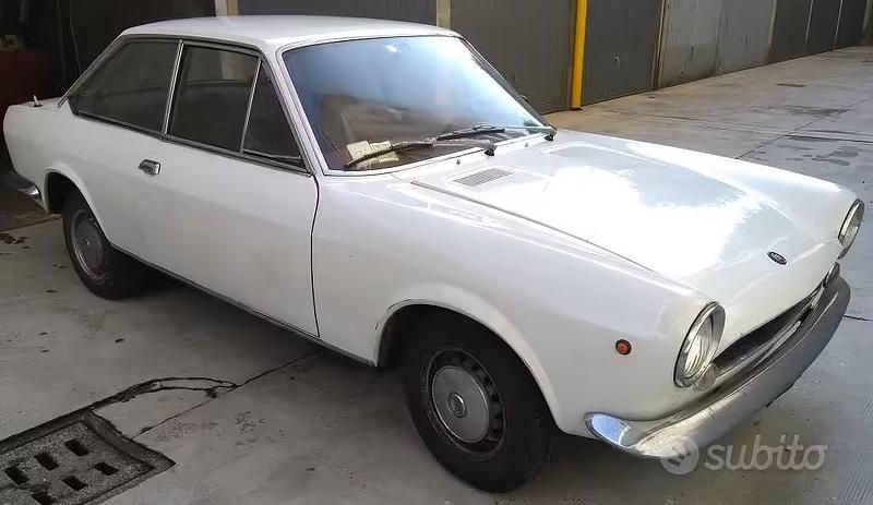 Usata Fiat 124 1970 Bianco Coupé