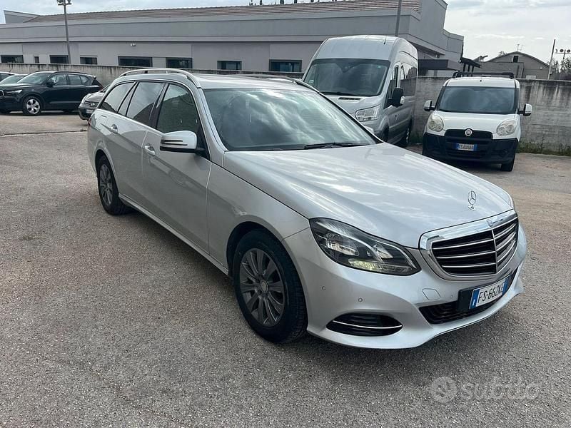 Usata Mercedes E220 2014 Grigio Station wagon