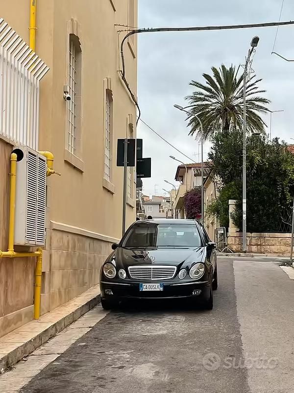 Usata Mercedes E220 2002 Nero Berlina