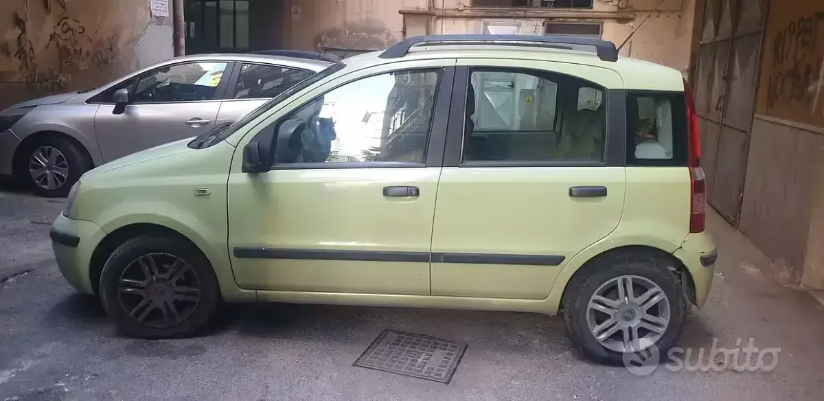 Usata Fiat Panda 69 CV (50 kW) 2006 Verde Utilitaria