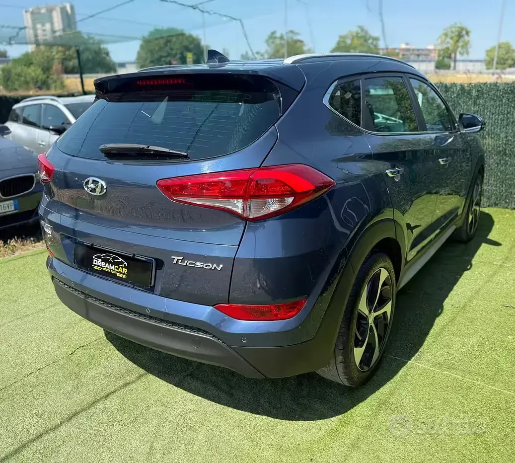 Usata Hyundai Tucson 141 CV (103 kW) 2018 Bluazzurro SUV