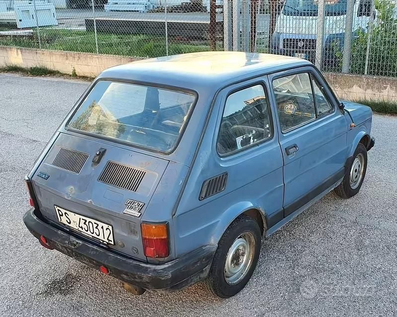 Usata Fiat 126 24 CV (17 kW) 1986 Blu Utilitaria