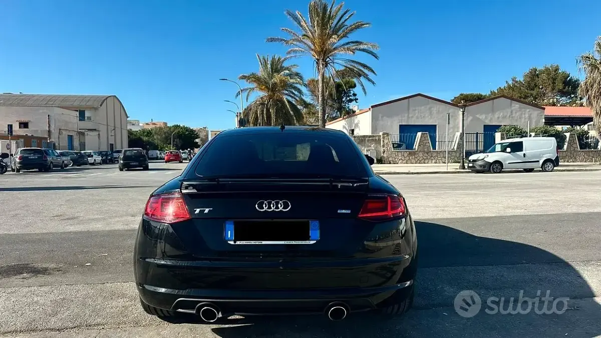 Usata Audi TT 184 CV (135 kW) 2015 Nero Coupé