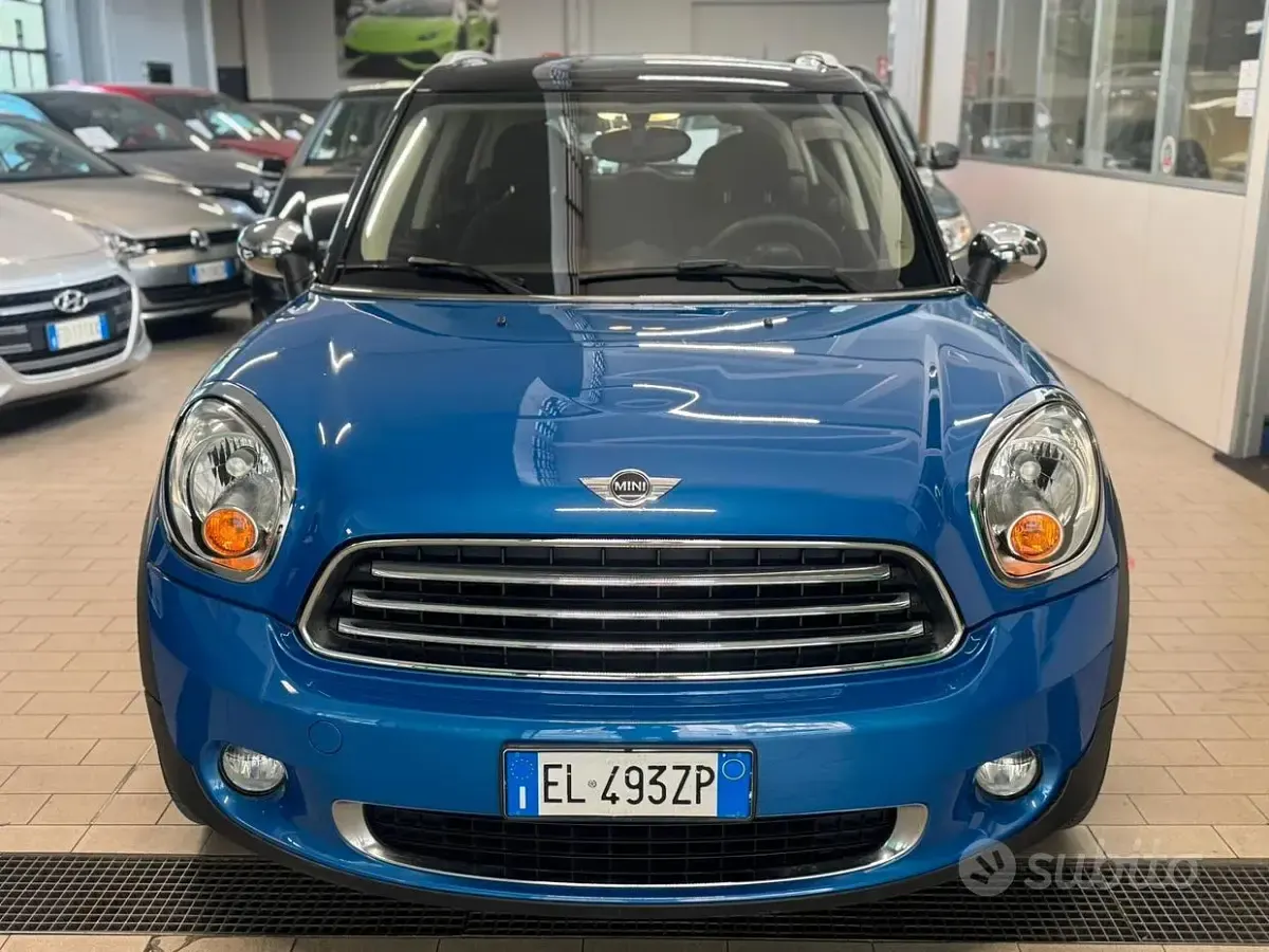 Usata Mini Cooper D Countryman 111 CV (81 kW) 2012 Blu/azzurro SUV