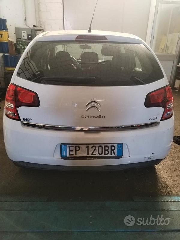 Usata Citroën C3 Exclusive 2012 Bianco Berlina