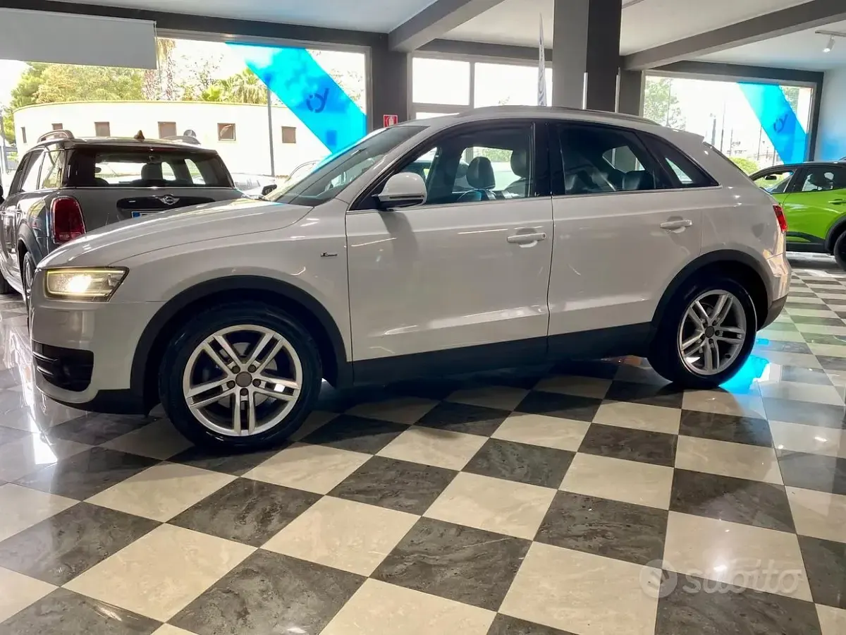 Usata Audi Q3 S-Line 177 CV (130 kW) 2012 Bianco SUV
