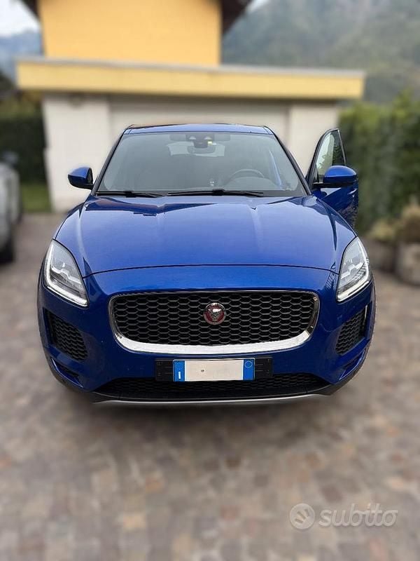 Usata Jaguar E-Pace 150 CV (110 kW) 2019 Blu SUV