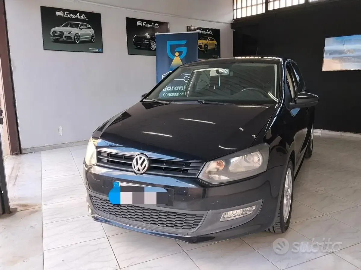 Usata VW Polo 75 CV (55 kW) 2013 Nero Utilitaria
