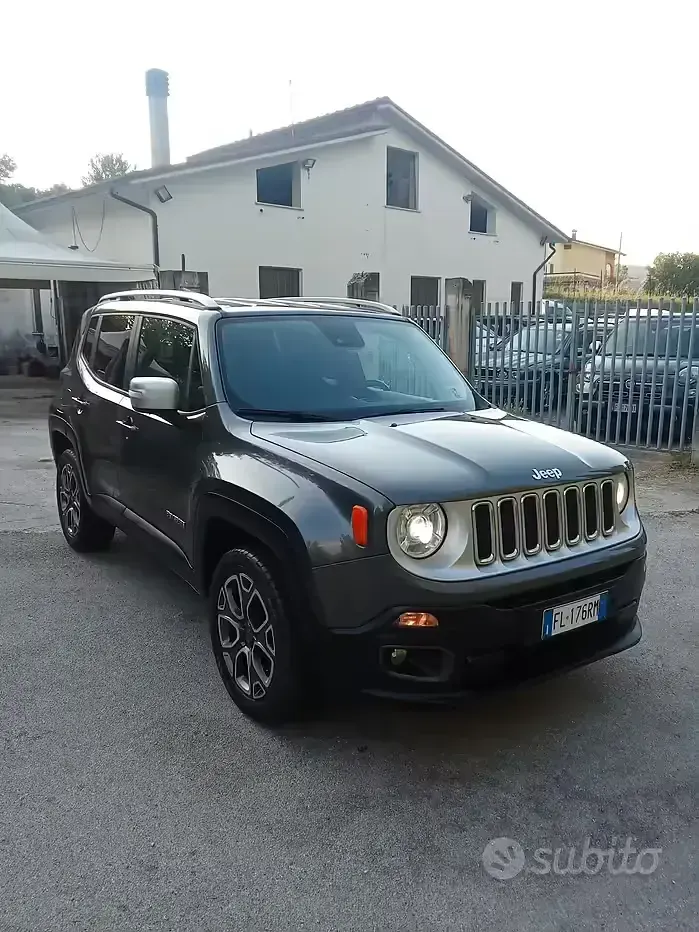 Usata Jeep Renegade 140 CV (102 kW) 2017 Grigio SUV