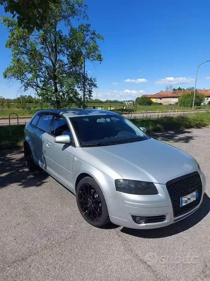 Usata Audi A3 115 CV (84 kW) 2005 Grigio Utilitaria