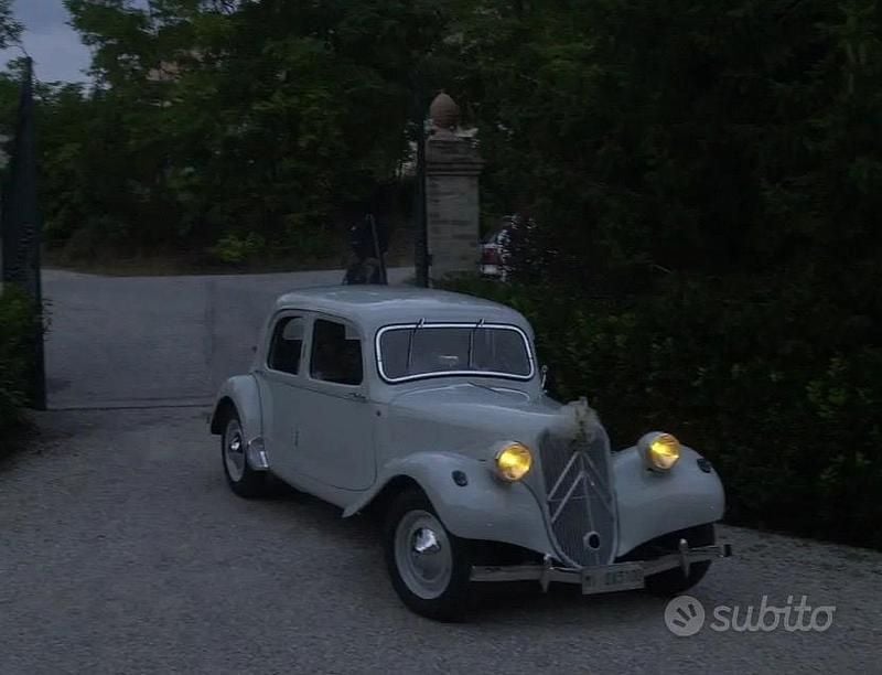 Usata Citroën Traction Avant 1950 Bianco Station wagon