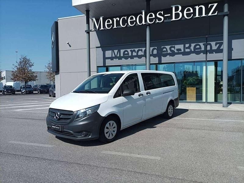 Usata Mercedes Vito 136 CV (100 kW) 2015 Bianco artico Furgone