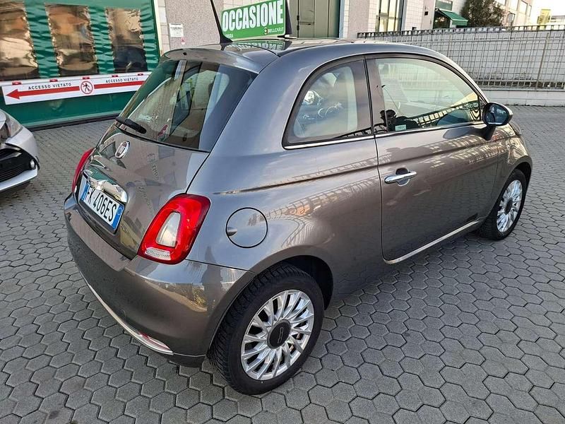 Usata Fiat 500 Lounge 69 CV (50 kW) 2017 Grigio Utilitaria