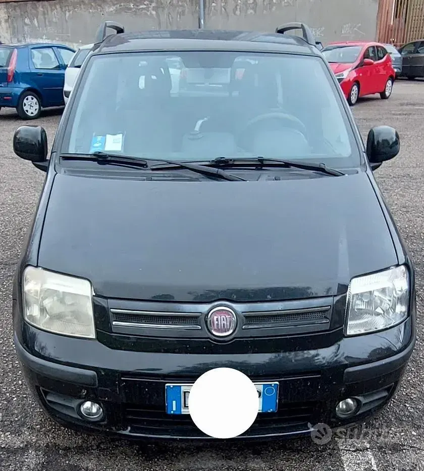 Usata Fiat Panda Dynamic 60 CV (44 kW) 2009 Nero Utilitaria