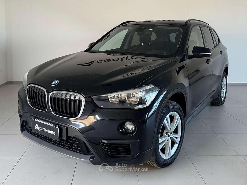 Usata BMW X1 xLine 150 CV (110 kW) 2018 Nero SUV