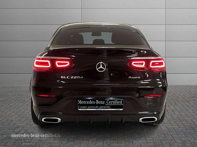 Usata Mercedes GLC220 Premium Plus 194 CV (142 kW) 2022 Nero Coupé
