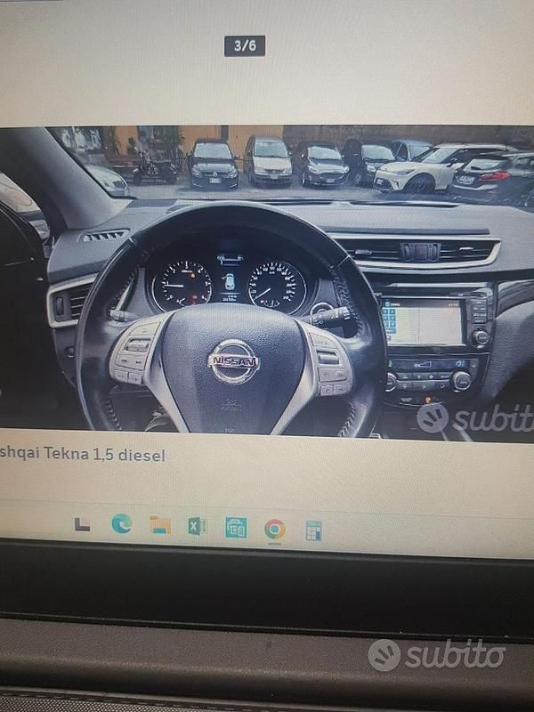 Usata Nissan Qashqai Tekna 115 CV (84 kW) 2016 Grigio SUV