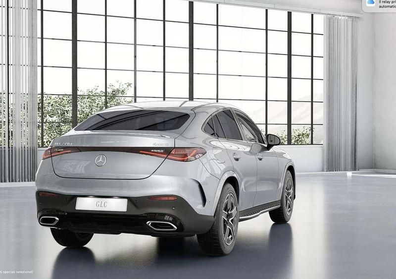 Nuova Mercedes GLC220 AMG line 197 CV (144 kW) 2026 Argento Coupé