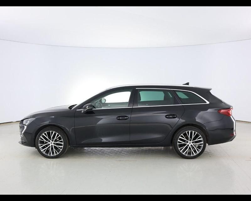 Usata Seat Leon XCELLENCE 150 CV (110 kW) 2021 Nero Station wagon