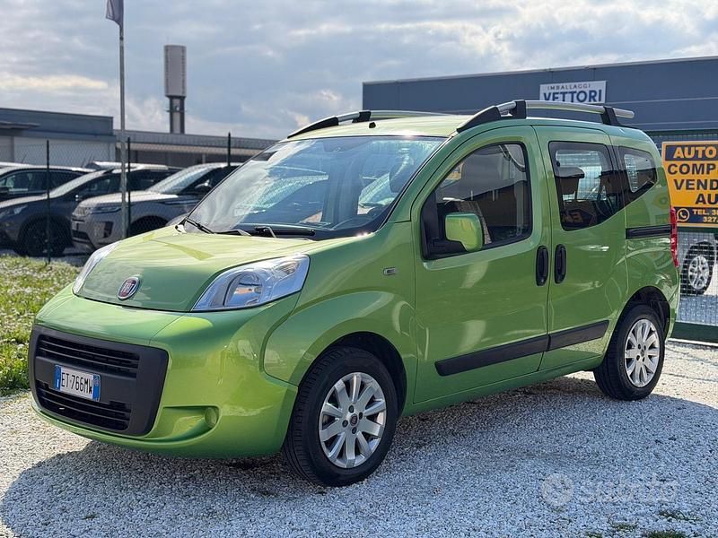 Usata Fiat Qubo Trekking 75 CV (55 kW) 2013 Verde Monovolume