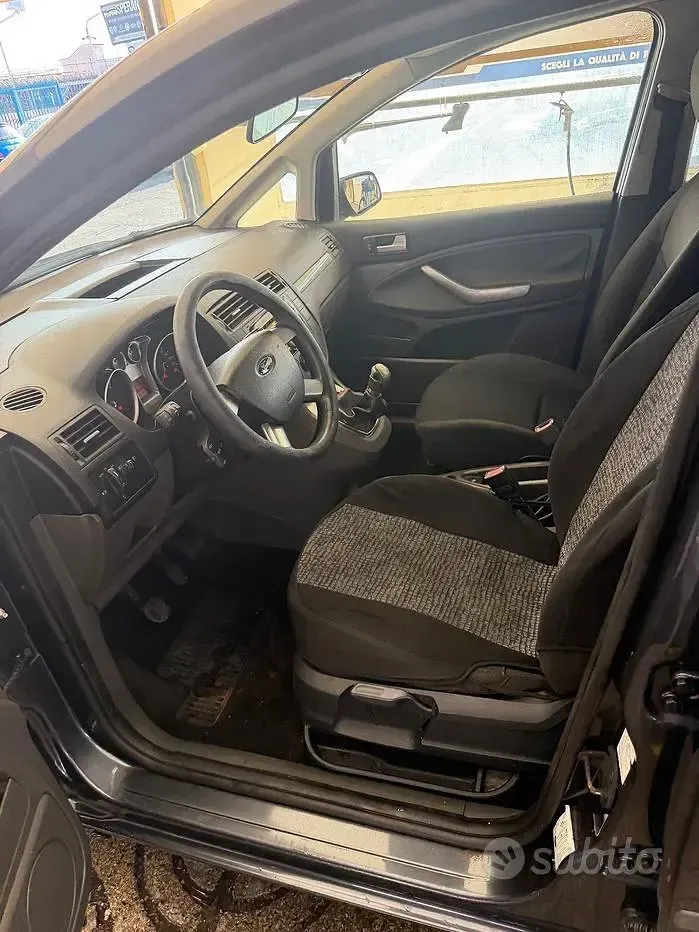 Käytetty Ford C-MAX Ghia 90 HP (66 kW) 2008 Harmaa Tila-auto