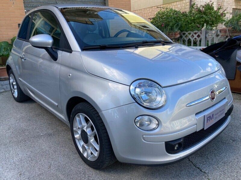 Usata Fiat 500 Sport 75 CV (55 kW) 2009 Argento Utilitaria
