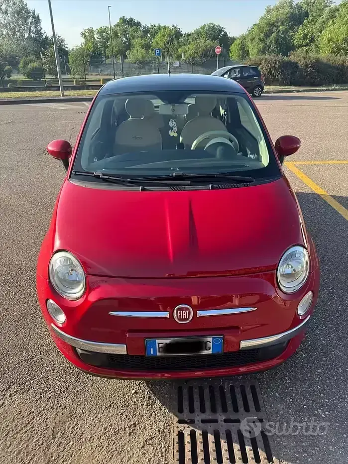 Occasion Fiat 500 Lounge 95 ch (69 kW) 2014 Rouge Berline
