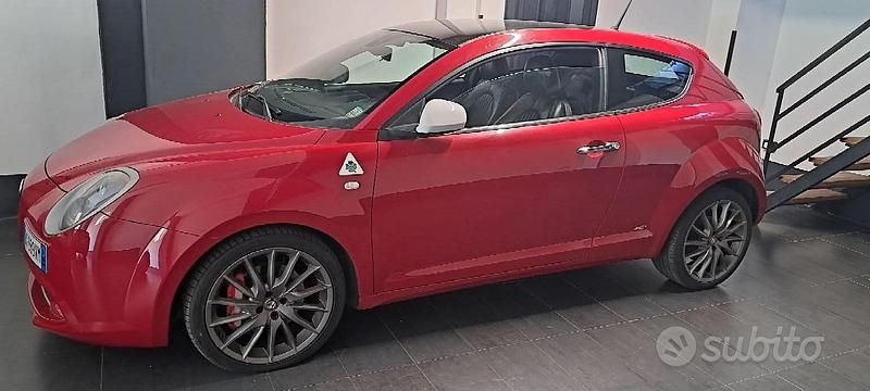 Usata Alfa Romeo MiTo Quadrifoglio Verde 170 CV (125 kW) 2010 Rosso Utilitaria