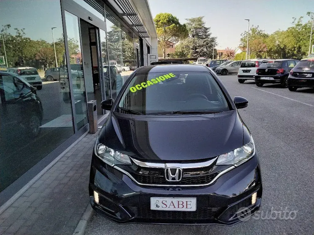 Usata Honda Jazz Comfort 102 CV (75 kW) 2020 Nero Utilitaria