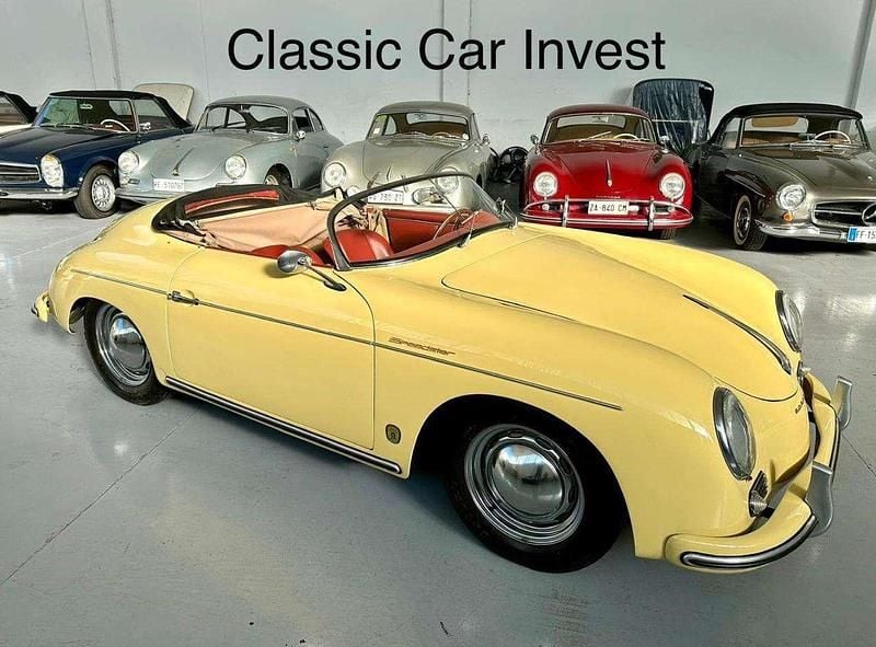 Usata Porsche 356 75 CV (55 kW) 1957 Giallo banana Cabrio