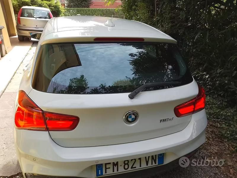 Usata BMW 116 116 CV (85 kW) 2018 Bianco Utilitaria