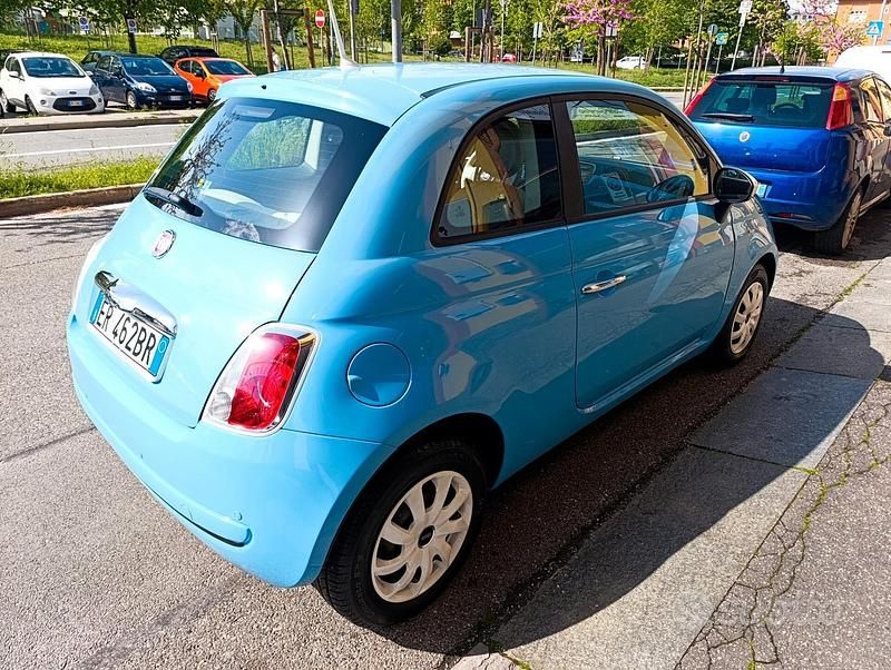 Usata Fiat 500 69 CV (50 kW) 2013 Blu Berlina