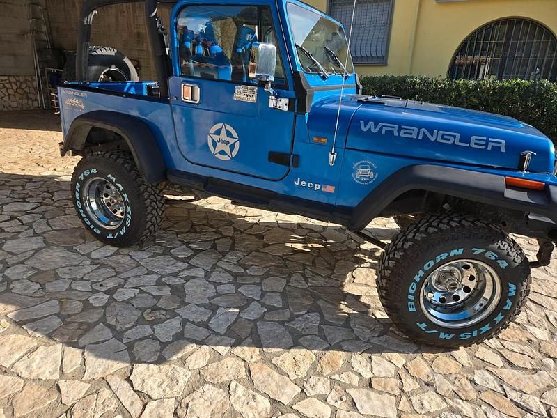 Usata Jeep Wrangler 184 CV (135 kW) 1994 Blu SUV