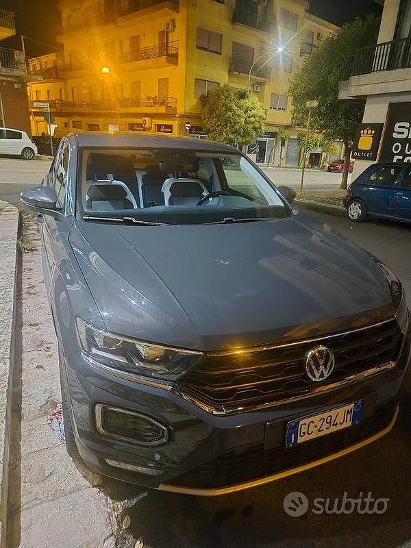Usata VW T-Roc 116 CV (85 kW) 2020 Grigio SUV