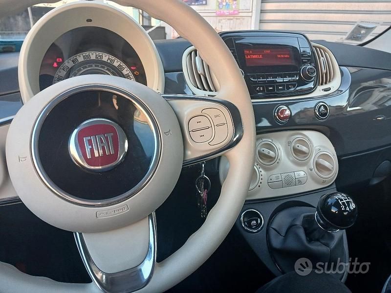Usata Fiat 500 69 CV (50 kW) 2020 Grigio Berlina