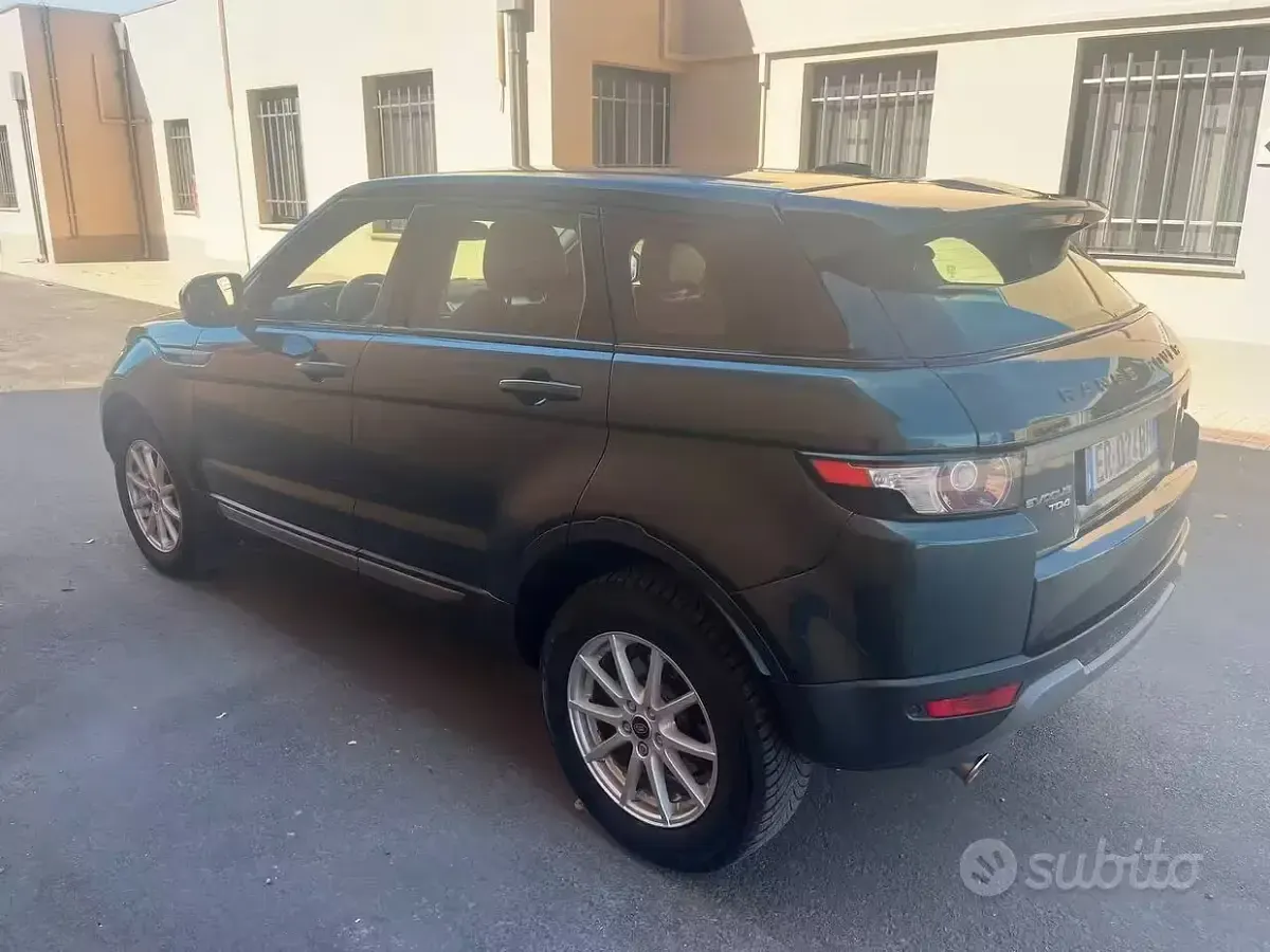 Usata Land Rover Range Rover evoque Pure 150 CV (110 kW) 2013 Verde SUV