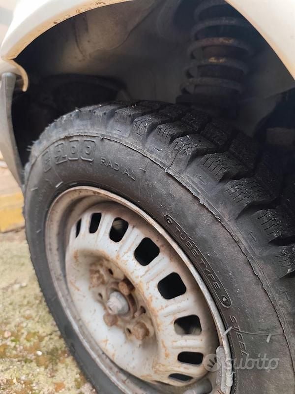 Usata Fiat Panda 1996 Bianco Utilitaria