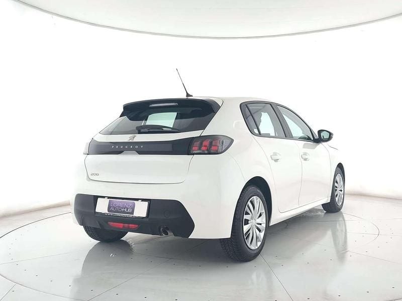 Usata Peugeot 208 Active 102 CV (75 kW) 2022 Bianco pastello Utilitaria