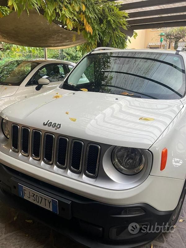 Usata Jeep Renegade Limited 140 CV (102 kW) 2017 Bianco SUV