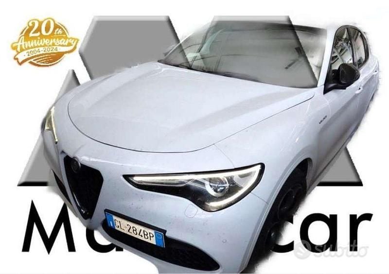 Bianco Usata 2022 Alfa Romeo Stelvio Ti SUV | 27.800 € (Super prezzo) - Immagine 1/4