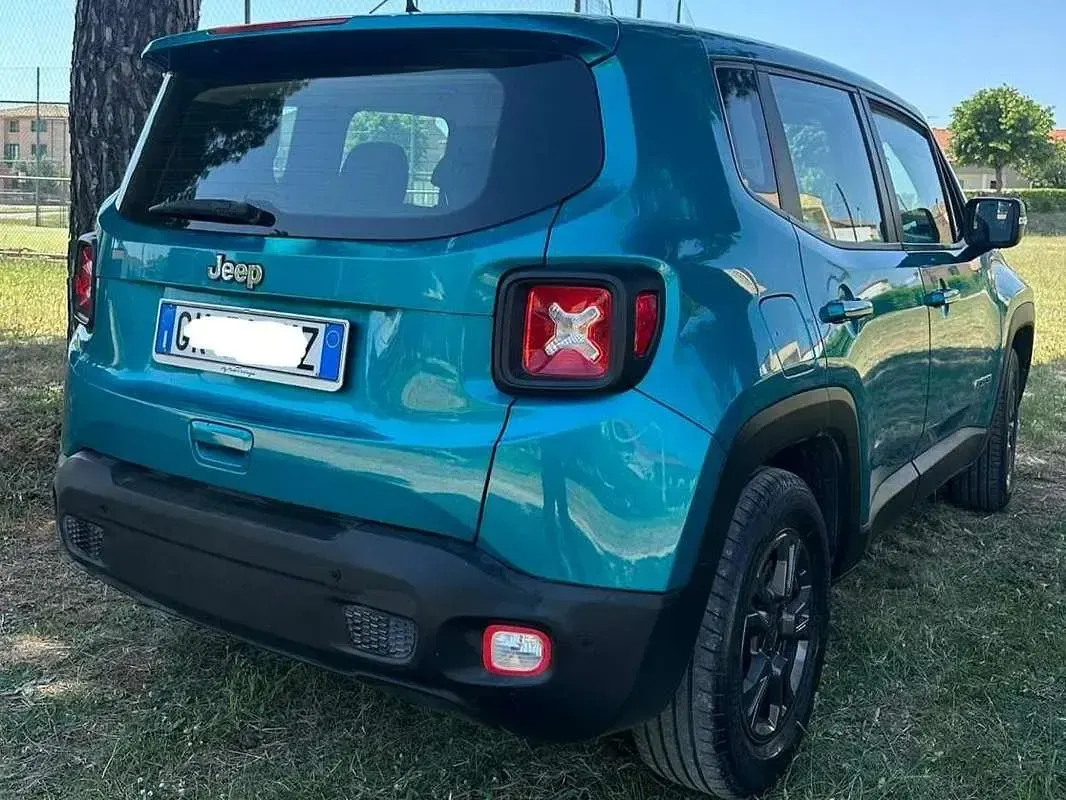 Usata Jeep Renegade Longitude 131 CV (96 kW) 2022 Verde SUV