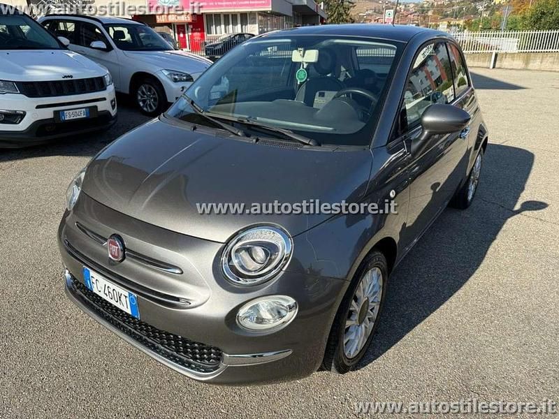 Grigio scuro metallizzato Usata 2015 Fiat 500 Lounge Due volumi | 9500 € (Cara) - Immagine 1/4