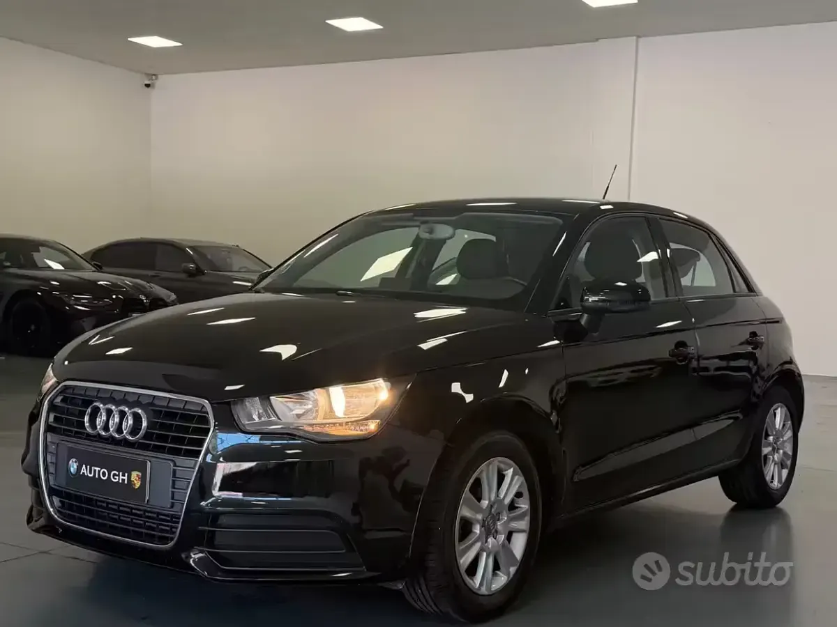 Usata Audi A1 Ambition 90 CV (66 kW) 2013 Nero Utilitaria