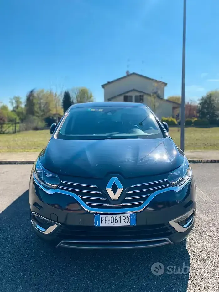 Usata Renault Espace 160 CV (117 kW) 2016 Nero Monovolume