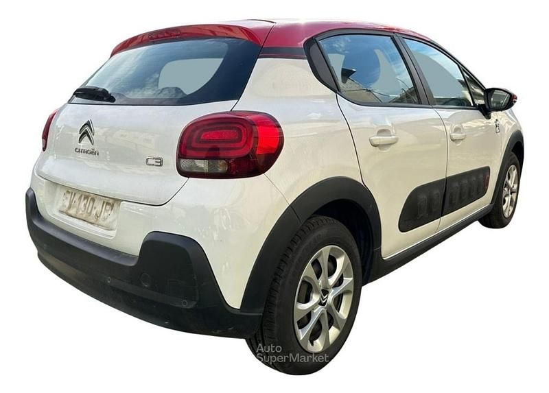Usata Citroën C3 Feel 82 CV (60 kW) 2018 Bianco Utilitaria
