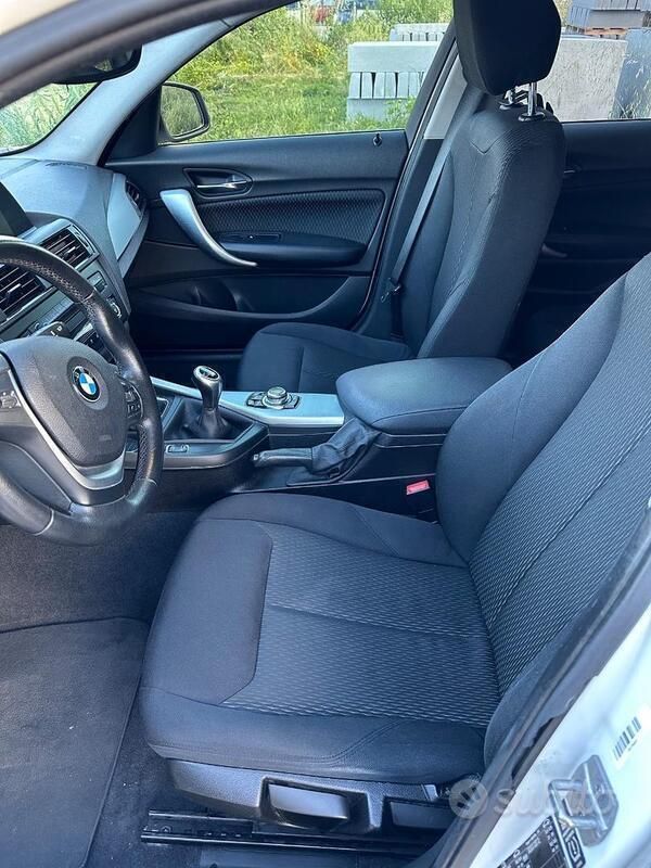 Usata BMW 116 Advantage 2015 Bianco Utilitaria