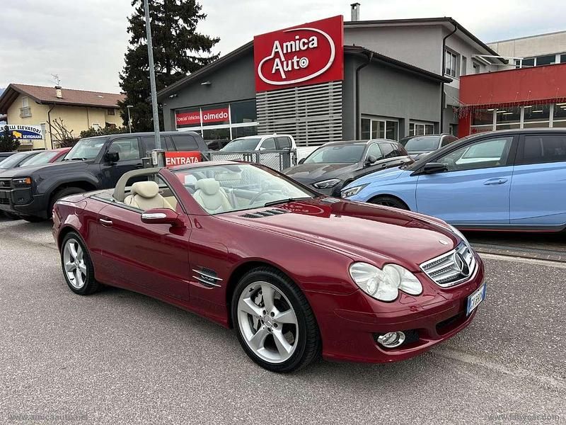 Usata Mercedes SL600 517 CV (380 kW) 2006 Rosso Coupé