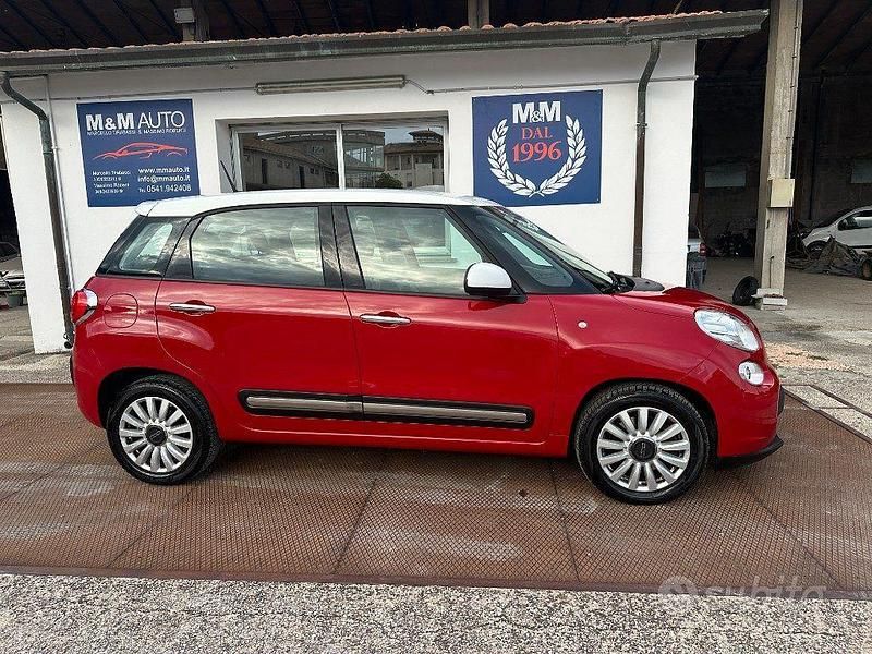 Rosso Usata 2015 Fiat 500L Pop Star Monovolume | 10.500 € (Molto cara) - Immagine 1/4