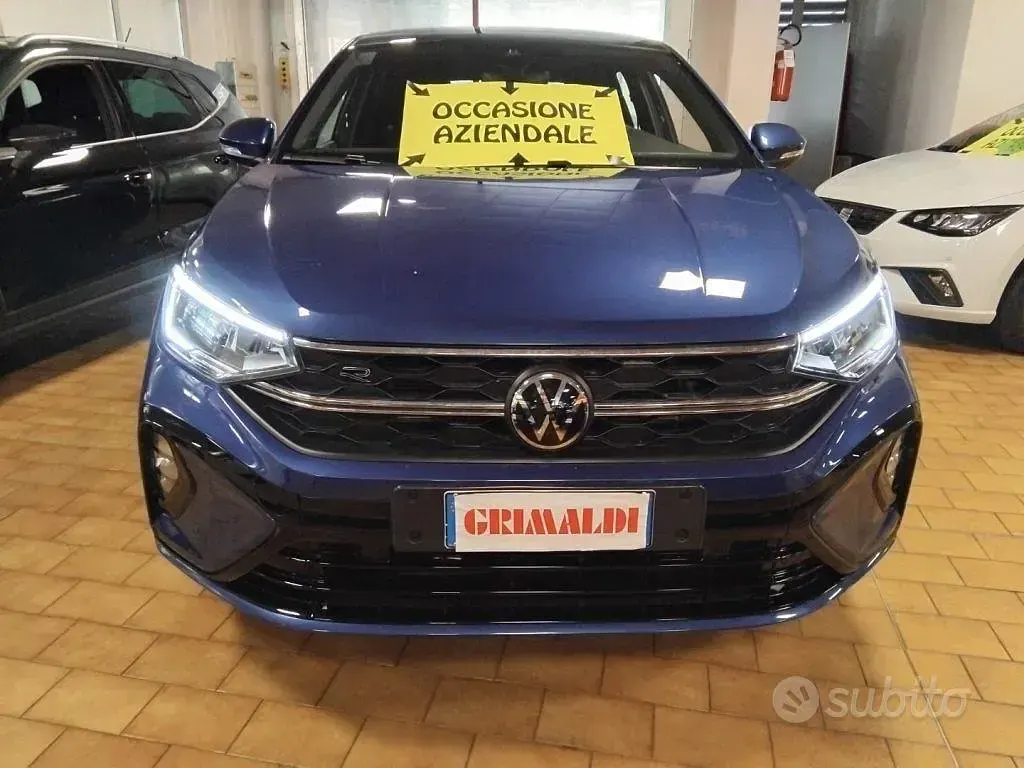 Usata VW Taigo R-line 116 CV (85 kW) 2025 Reef blue met / metallizzato SUV